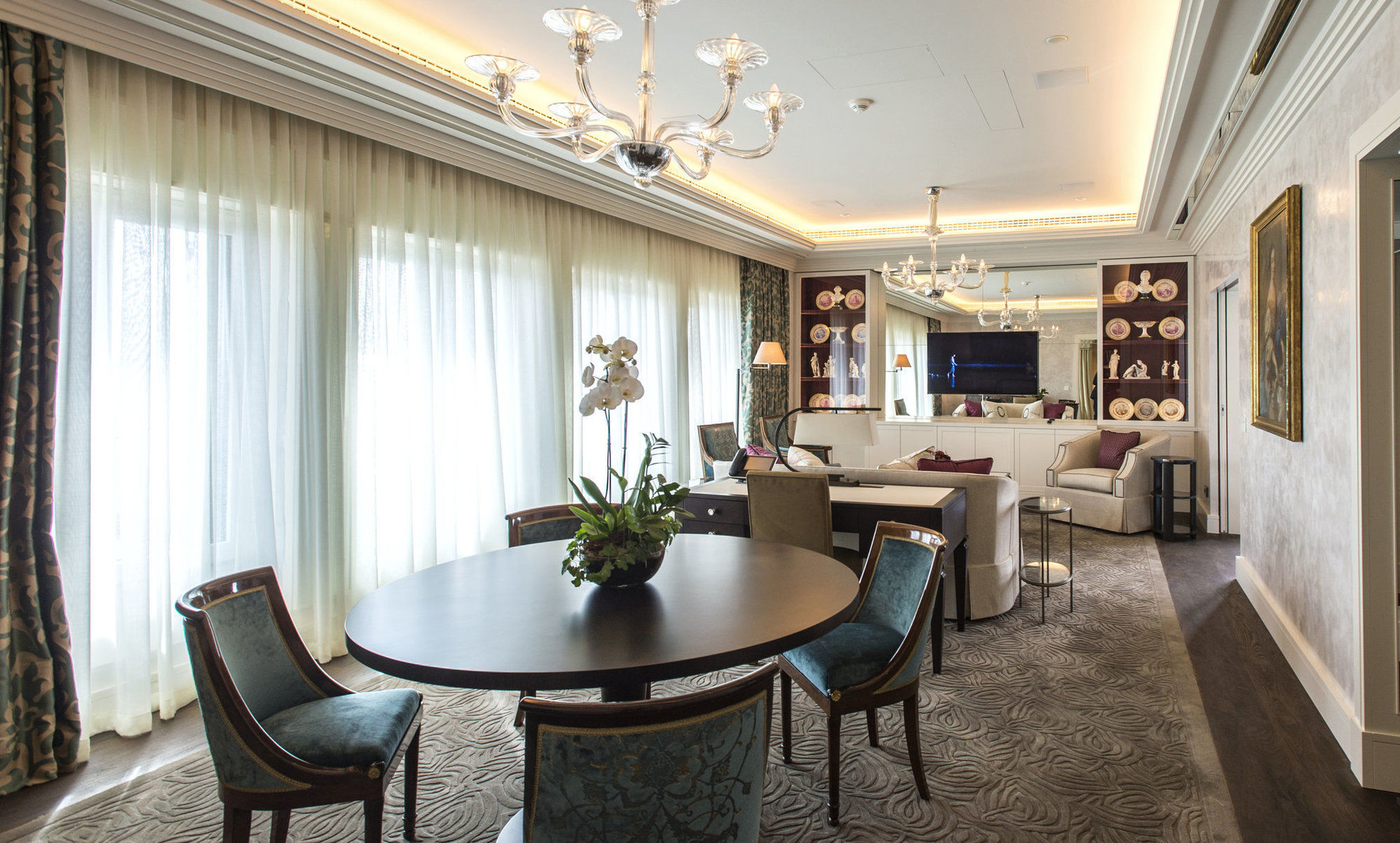 Grandhotel Hessischer Hof - Hotel Frankfurt Frankfurt am Main Bagian luar foto