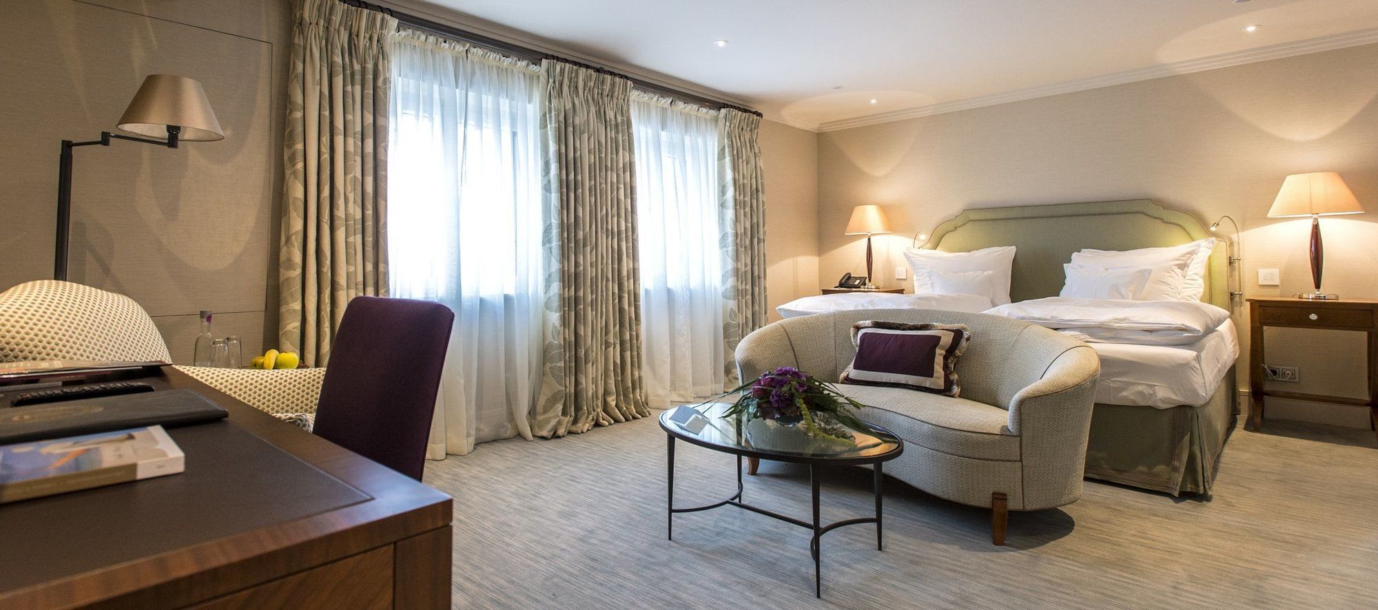 Grandhotel Hessischer Hof - Hotel Frankfurt Frankfurt am Main Bagian luar foto